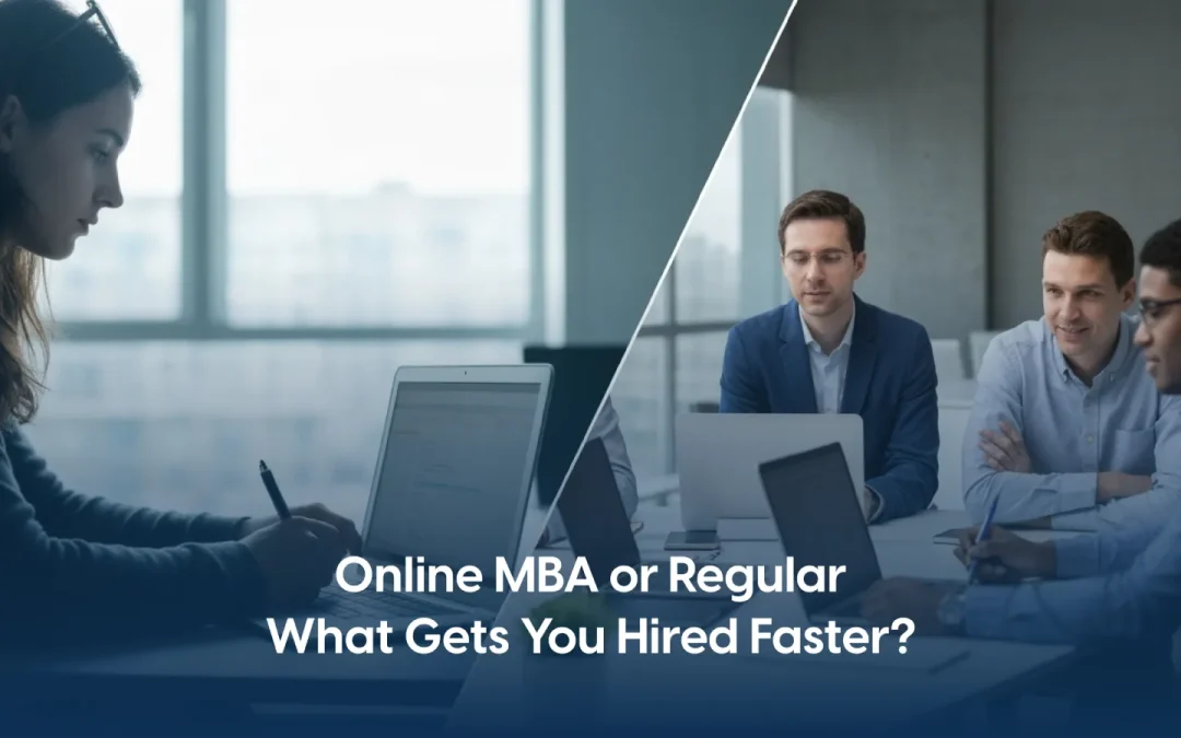 Online MBA vs Regular MBA: Which One Gets You Hired Faster in Canada?