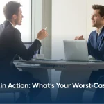 Two professionals negotiating (WATNA) Worst Alternative to a Negotiated Agreement in an office in Canada.- WATNA in Negotiation: The Missing Piece in Your Strategy