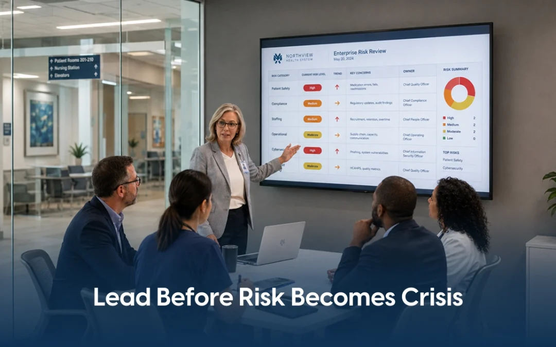 Risk Management in Healthcare: What Leaders Own First