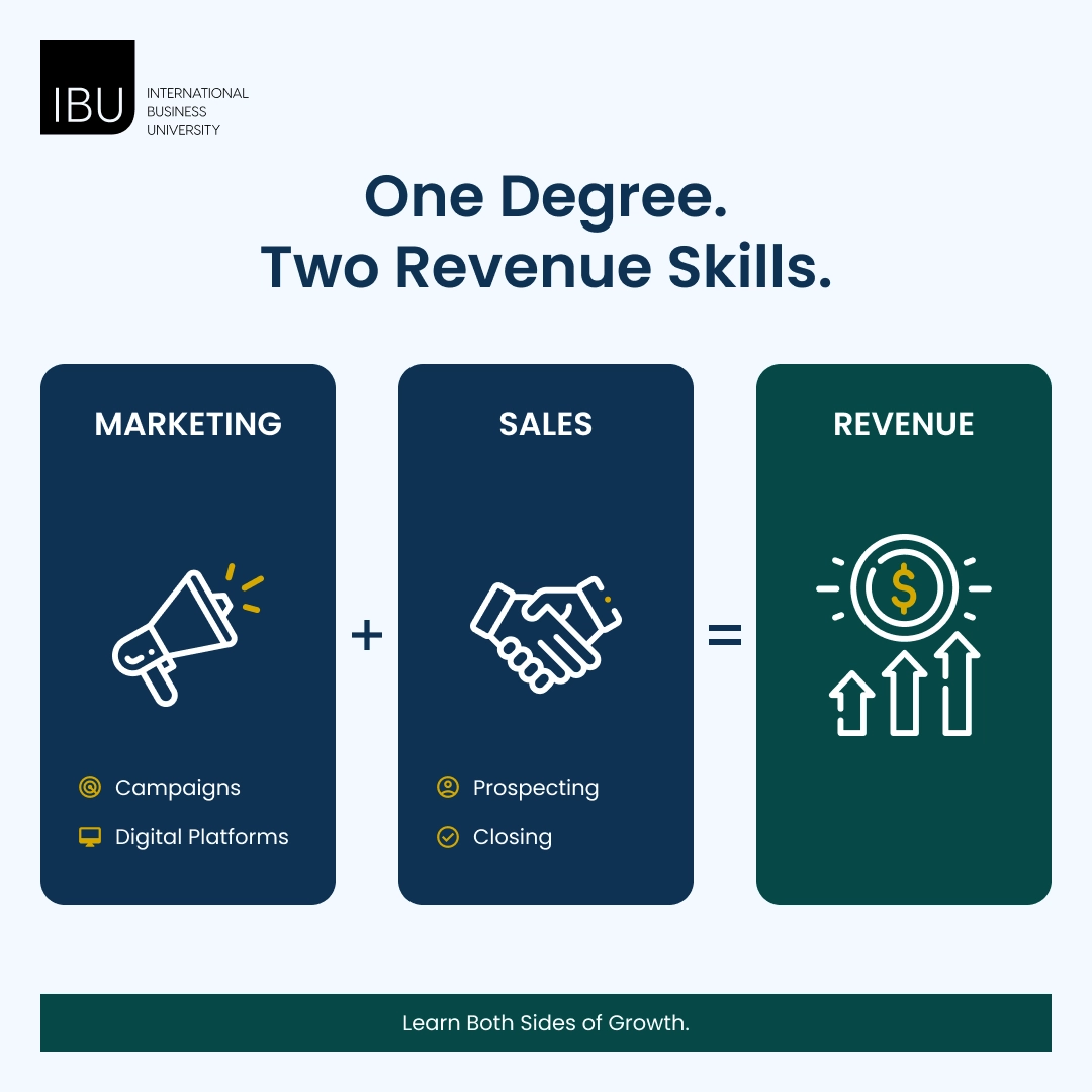 One Degree. Two Revenue Skills